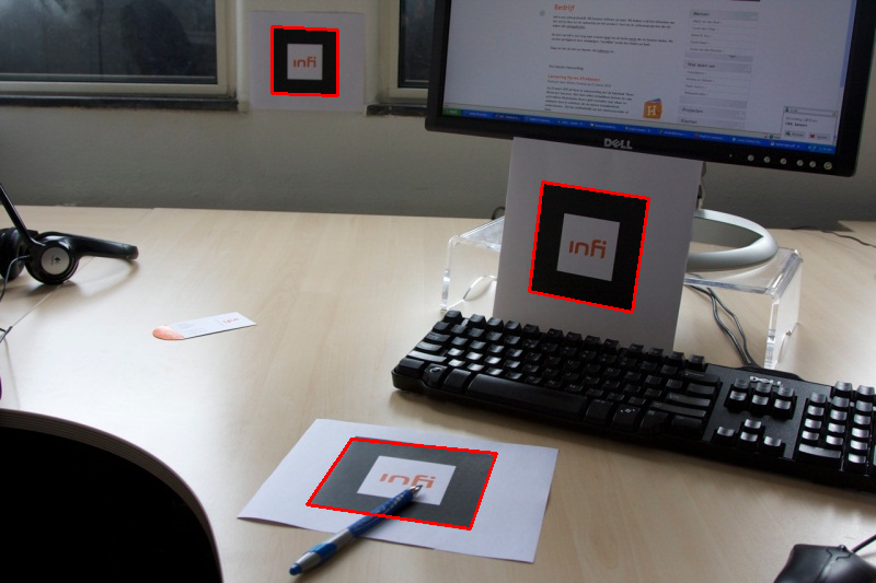 Example Marker Detection